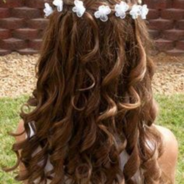 Flower Girls Hair,"(ages 8-10) | 30 minutes