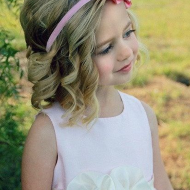 Flower Girls Hair, Blush & Lip Shade (ages 5-7) |30 minutes